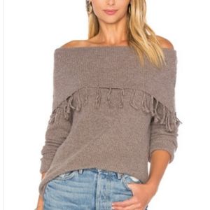 Central Park West cowl neck sweater
